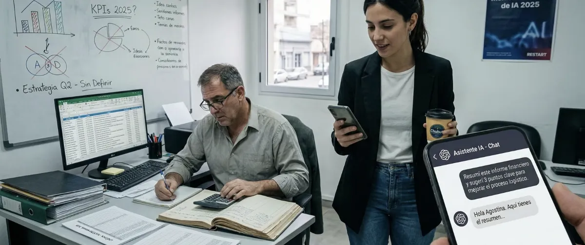 Adopción de IA en empresas argentinas: el uso personal avanza, pero los negocios se quedan atrás