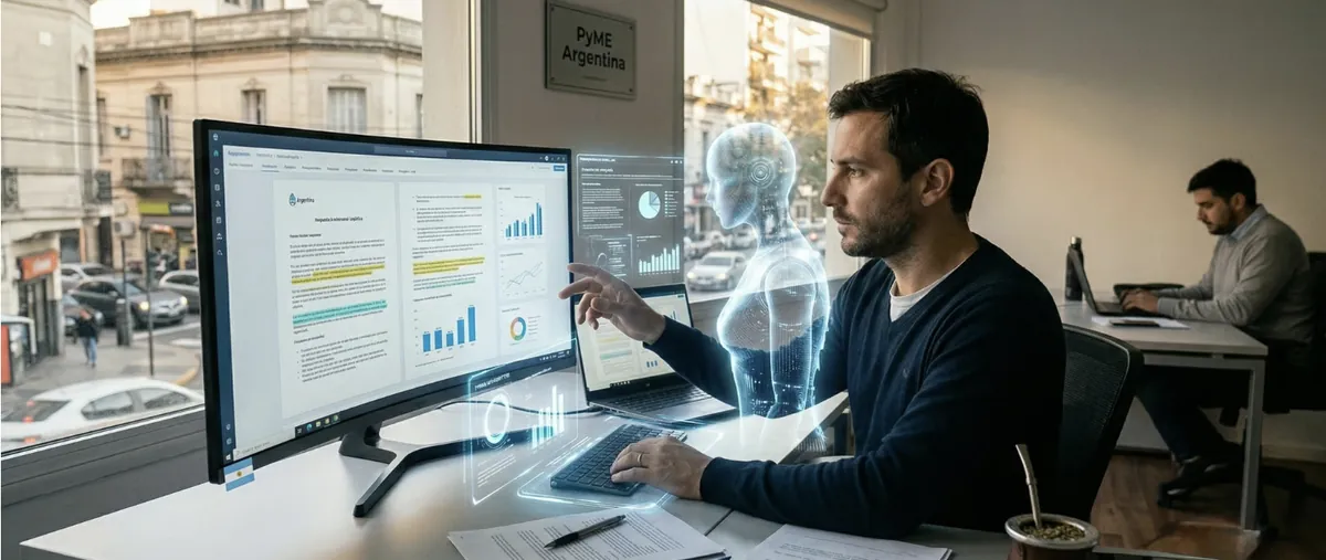 Cómo se usa la inteligencia artificial en Argentina (y qué dice eso de las pymes)